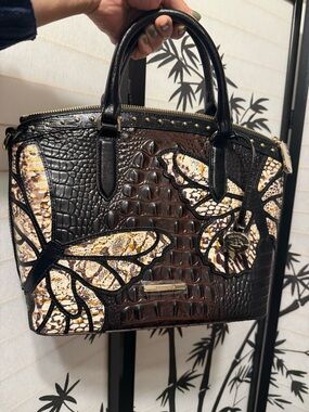 Brahmin Cocoa Gala Duxbury Satchel, a limited edition handbag  NWOTs